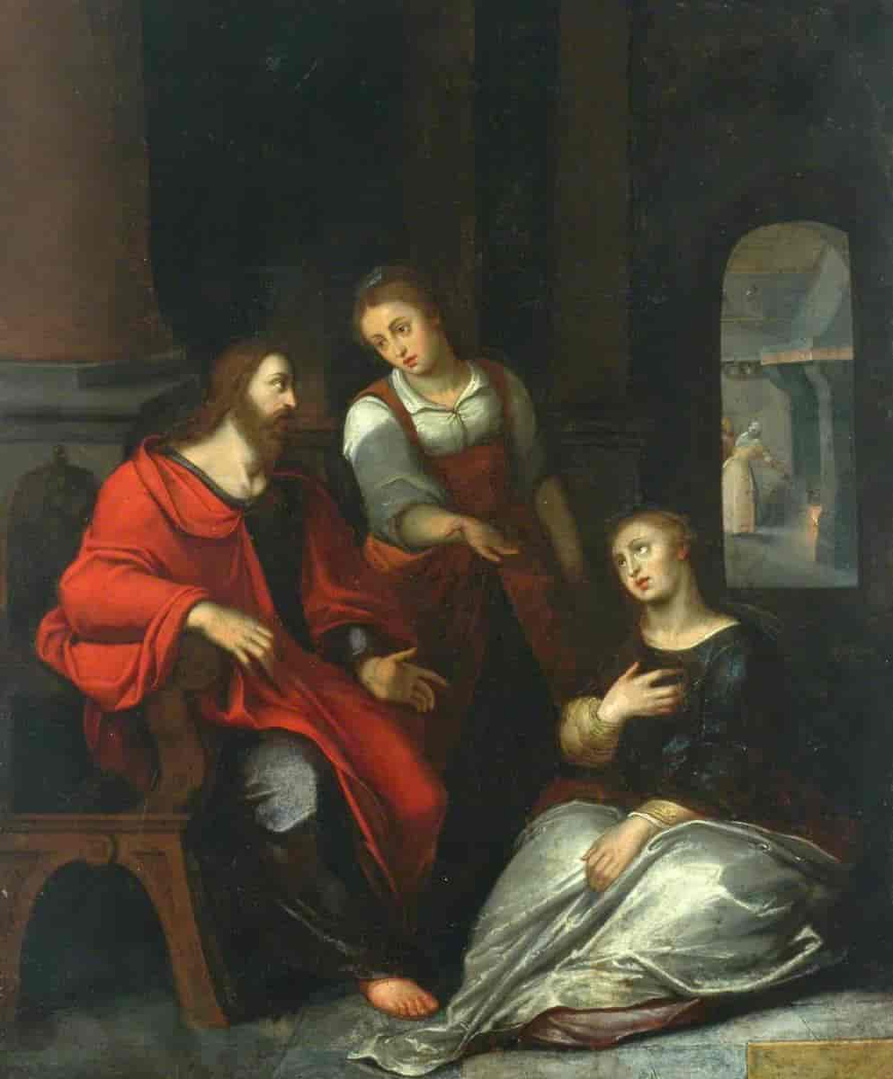 Kristus i Marta og Marias hus