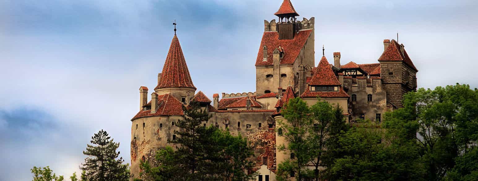 Bran slott i Transilvania