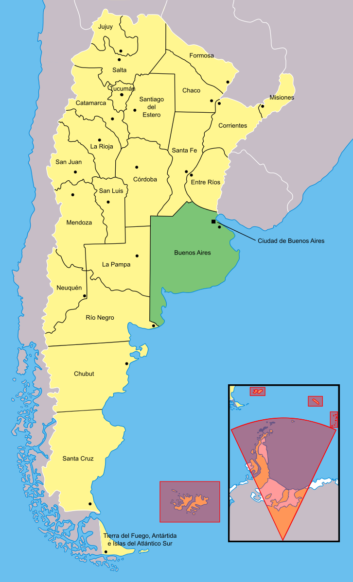 Argentina, provinsen Buenos Aires