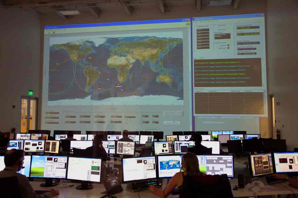 SpaceX Mission Control