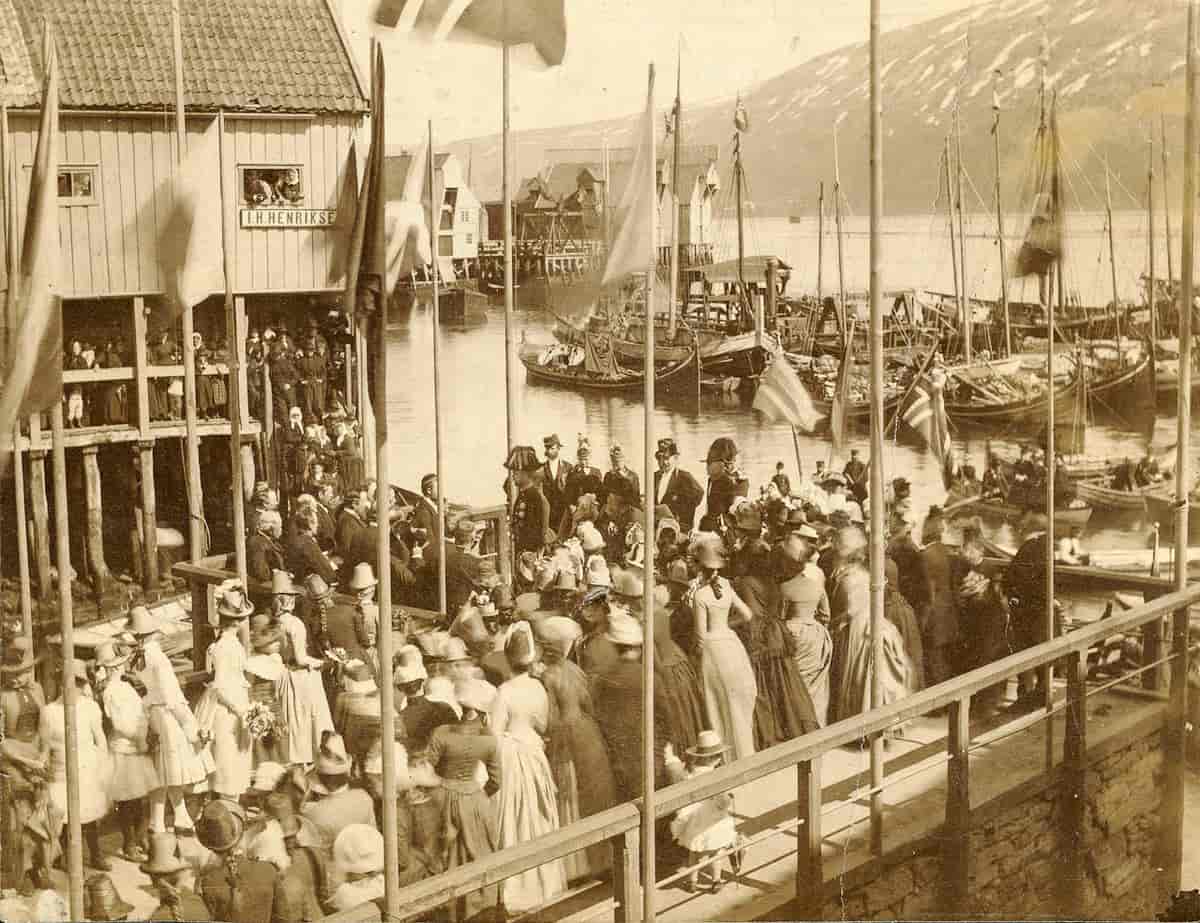 Kronprins Gustav i Tromsø