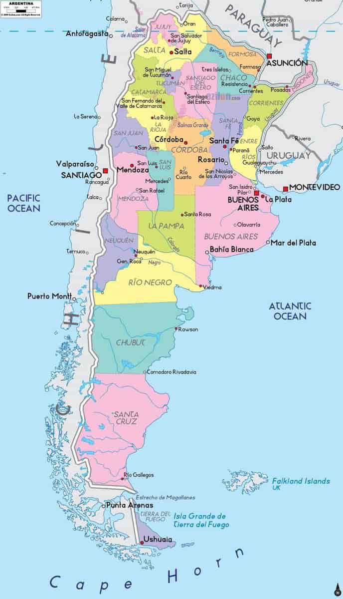 Provinser i Argentina