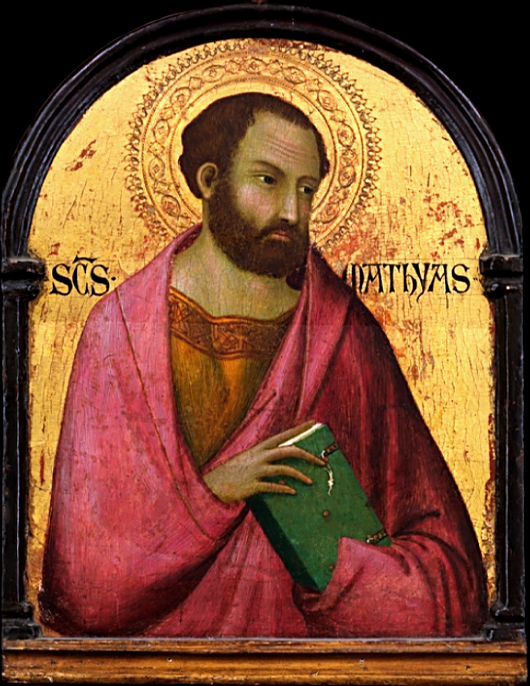 Maleri av apostelen Mattias fra ca. 1317-1319