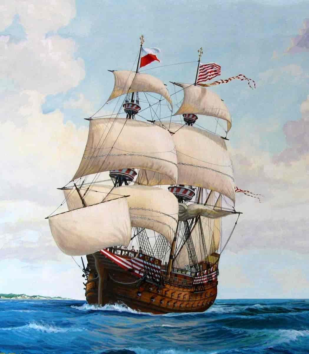 Hansa-skipet Adler von Lübeck fra 1500-tallet
