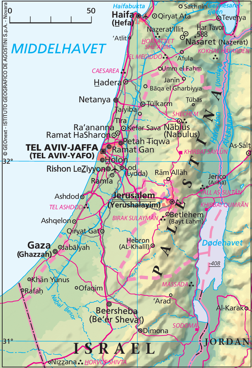 Palestina II (kart)