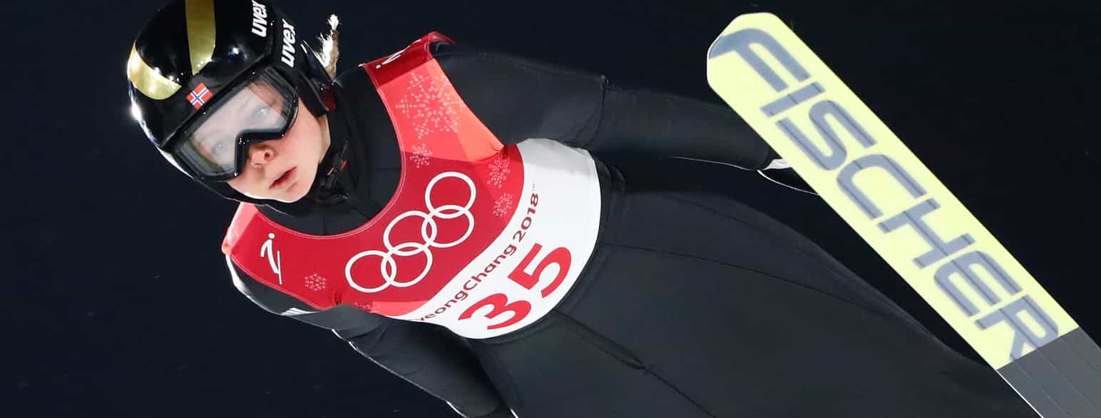 Maren Lundby under OL i Pyeongchang