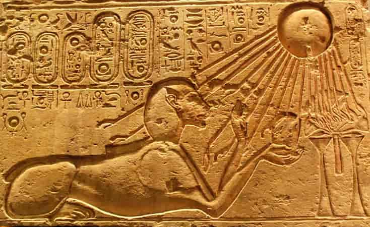 Akhenaten som sfinx