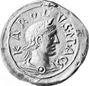 Mynt fra Karl den tykkes regjeringstid
