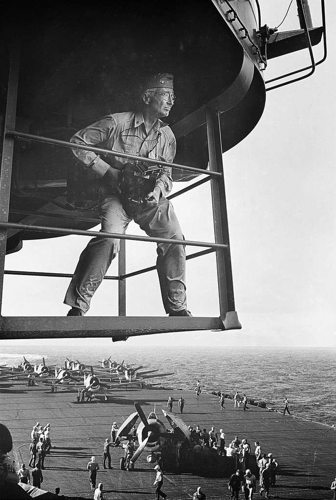 Edward Steichen på USS Lexington