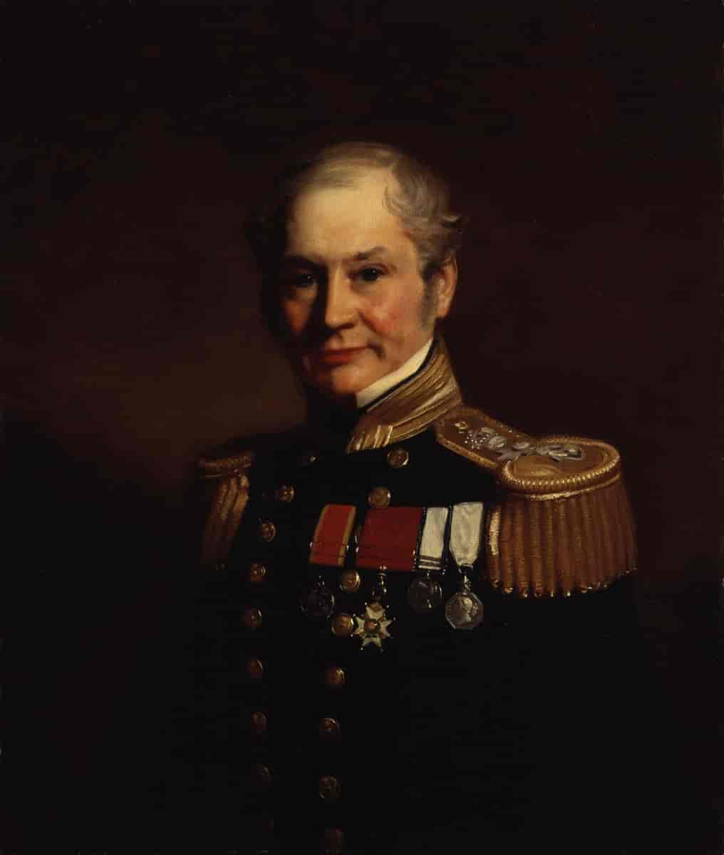 Portrett av Sir Edward Belcher