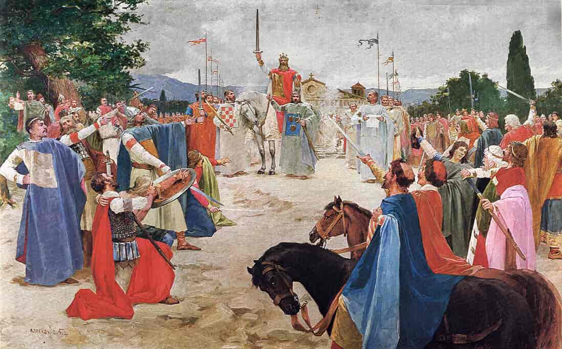Kroningen av fyrst Tomislav