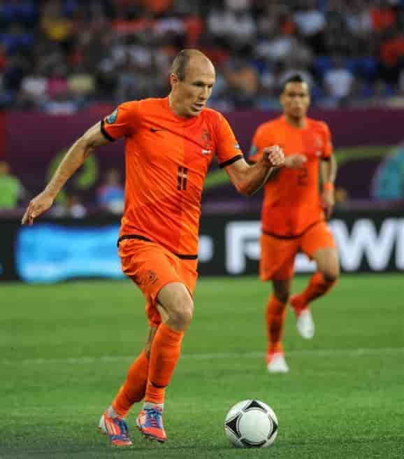 Nederland-Danmark EM 2012