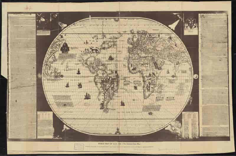 Sebastian Cabots verdenskart fra 1544