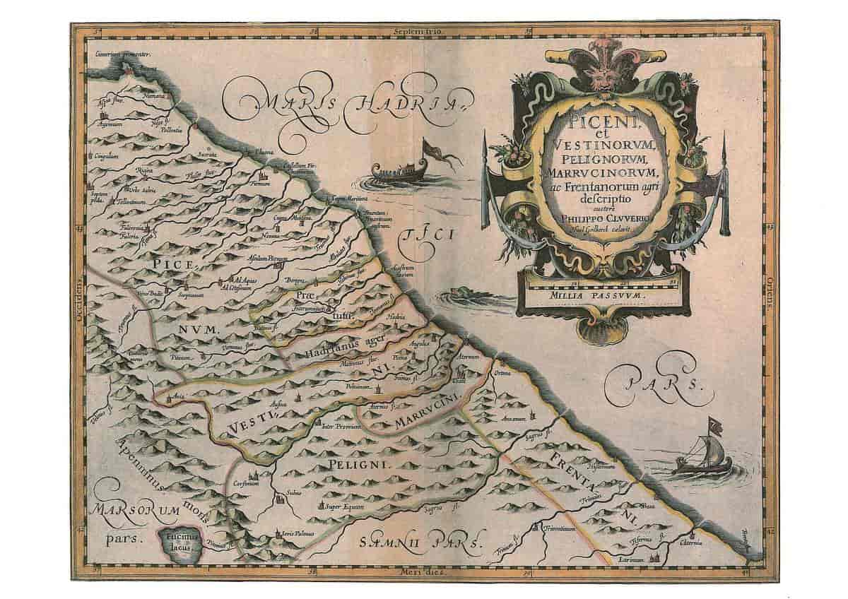 Kart over Italia (1624)