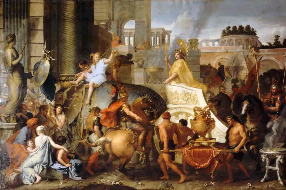 Alexander den stores inntog i Babylon
