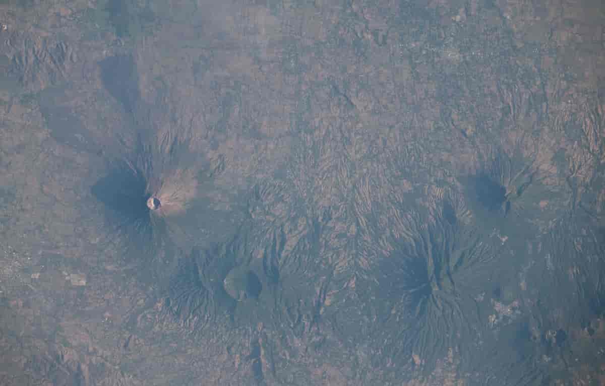 Vulkaner rundt Usulutan