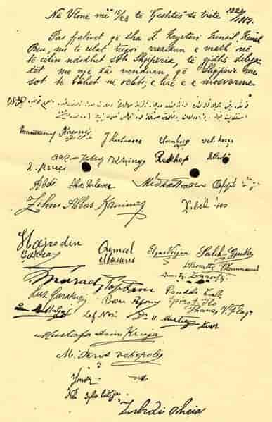 Uavhengighetserklæringen 1912