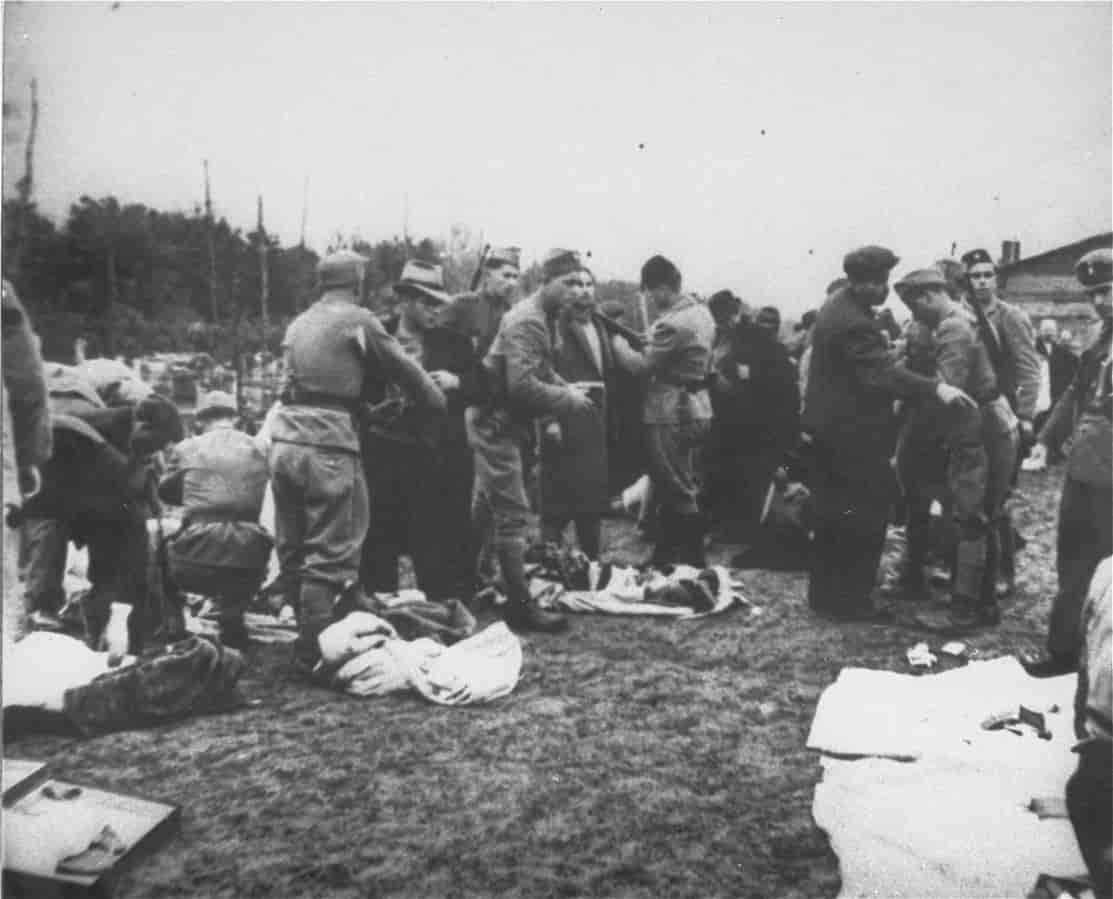 Ustasja-soldater i Jasenovac