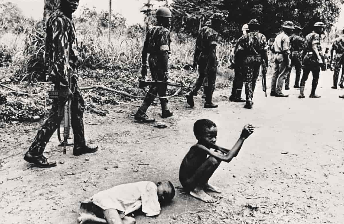 Nigeria (Historie) (borgerkrig, Biafra)