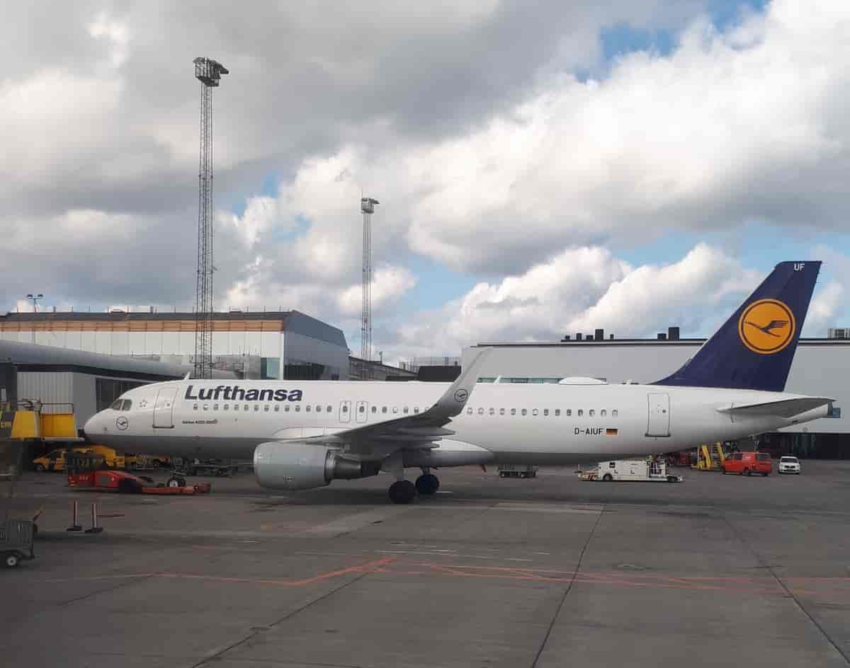 Lufthansa Airbus A320-200 på København, Kastrup