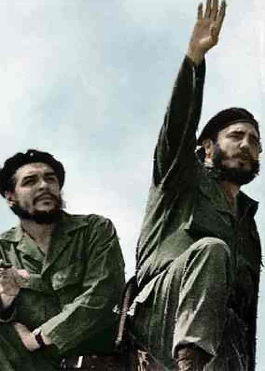 Che Guevara og Fidel Castro