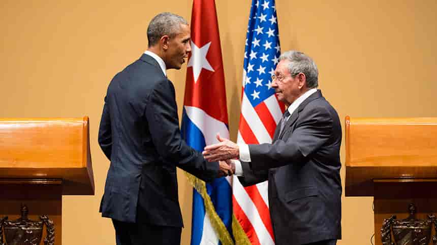 Obama og Castro møtes