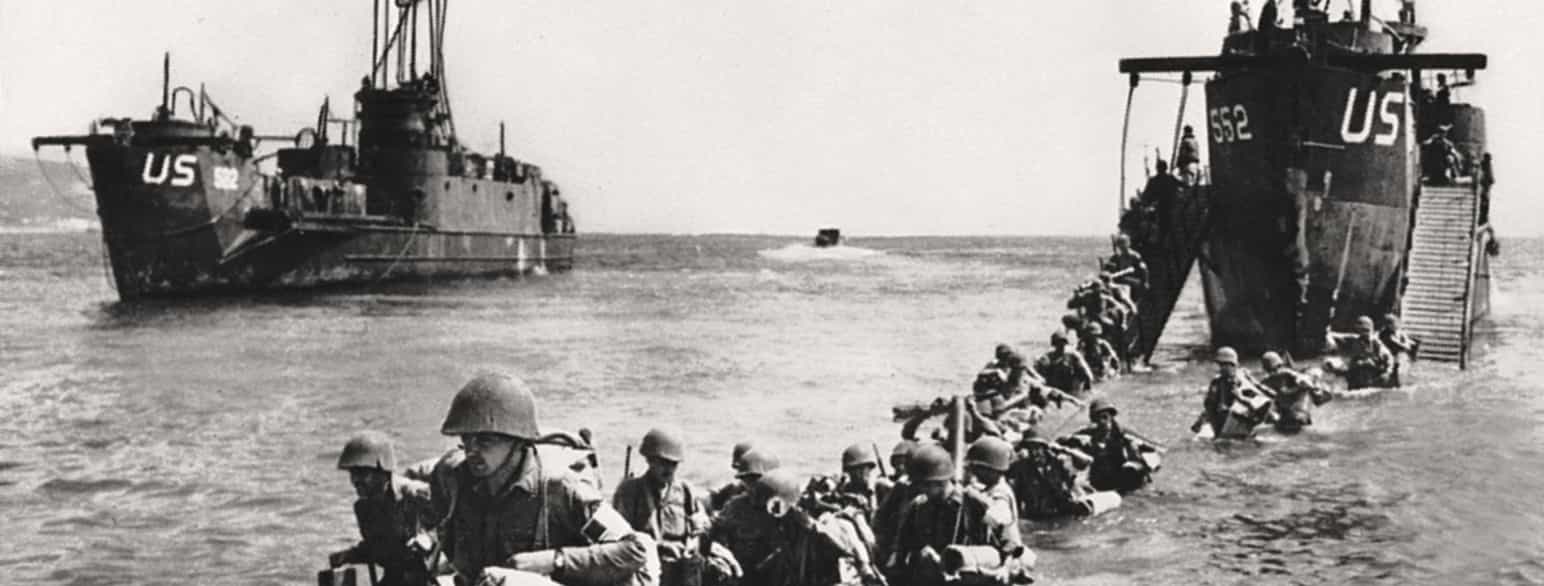 Invasjonen av Normandie i 1944 (D-dagen)