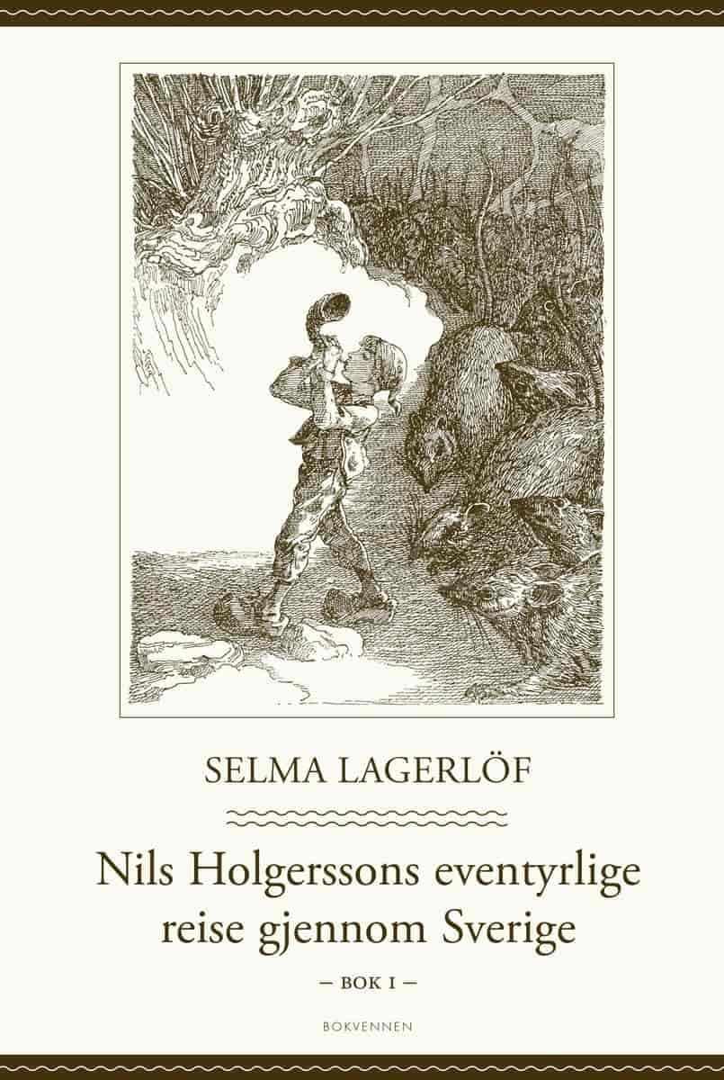 Omslag til Nils Holgerssons eventyrlige reise gjennom Sverige