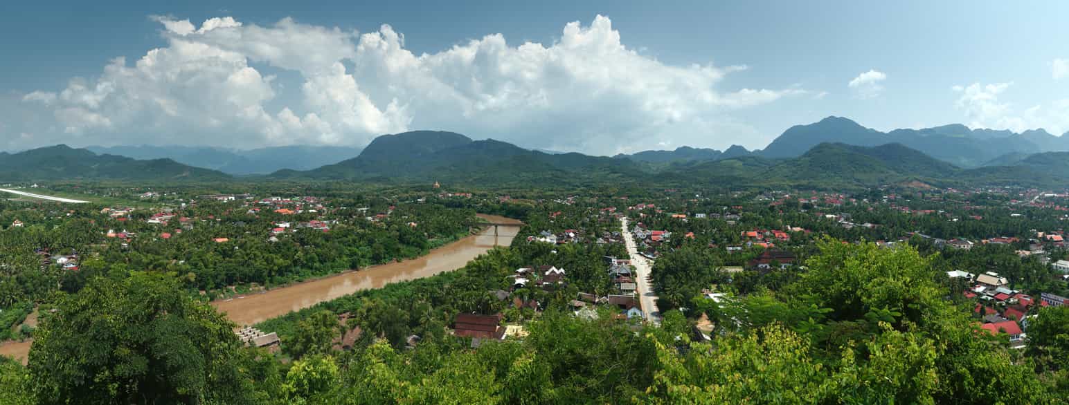 Luang Prabang i Nord-Laos