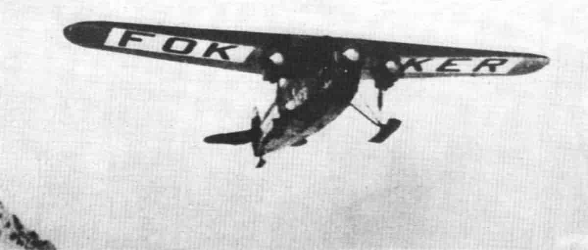 Fokker F.Vlla/3M "Josephine Ford", flyet Richard E. Byrd og Floyd Bennett prøvde å fly over Nordpolen med i mai 1926. De fløy fra Spitsbergen på Svalbard til Nordpolen og tilbake.