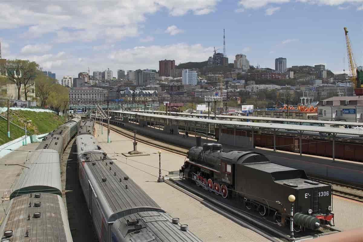 Den transibirske jernbane, Vladivostok