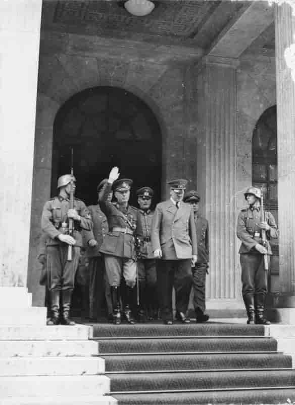 Ion Antonescu og Hitler