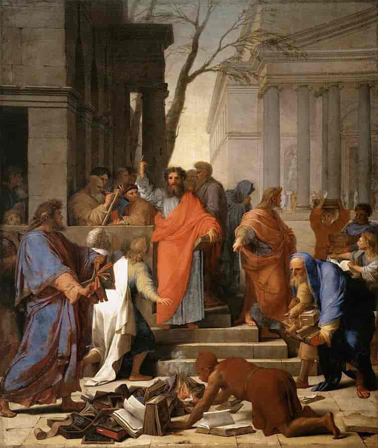 Paulus preker i Efesos