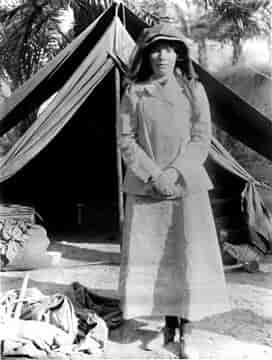 Gertrude Bell i Irak i 1909