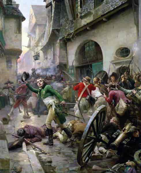 Henri de La Rochejacquelein i slaget ved Cholet i 1793