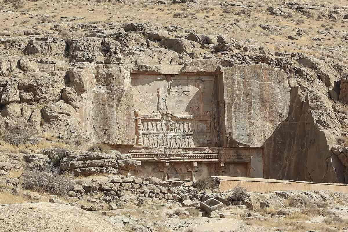 Artaxerxes 2s grav i Persepolis.
