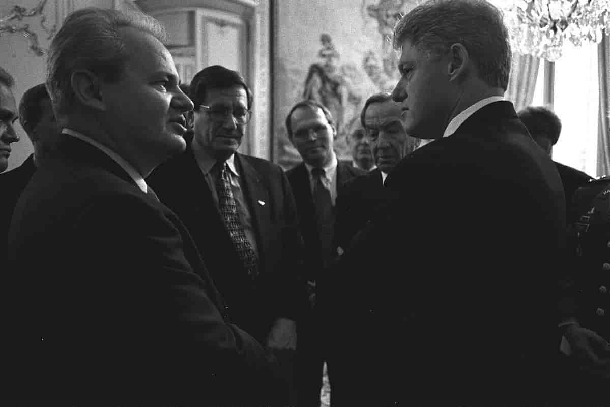 Milosevic og Clinton