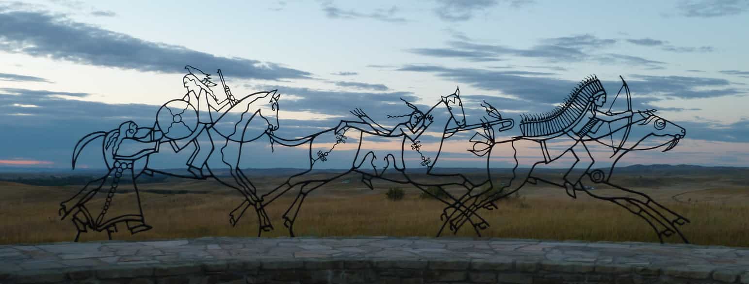 Minnesmerket ved Little Bighorn River