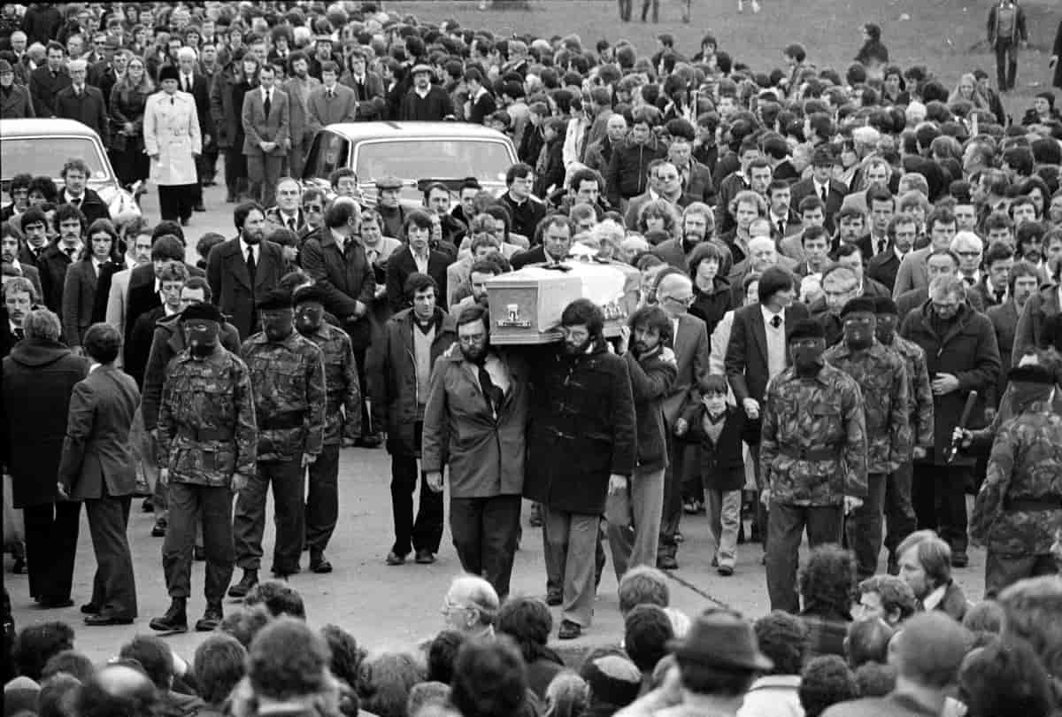 Bobby Sands' begravelse