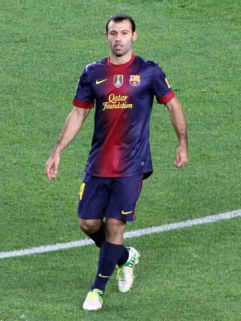 Mascherano for Barcelona 28. november 2012