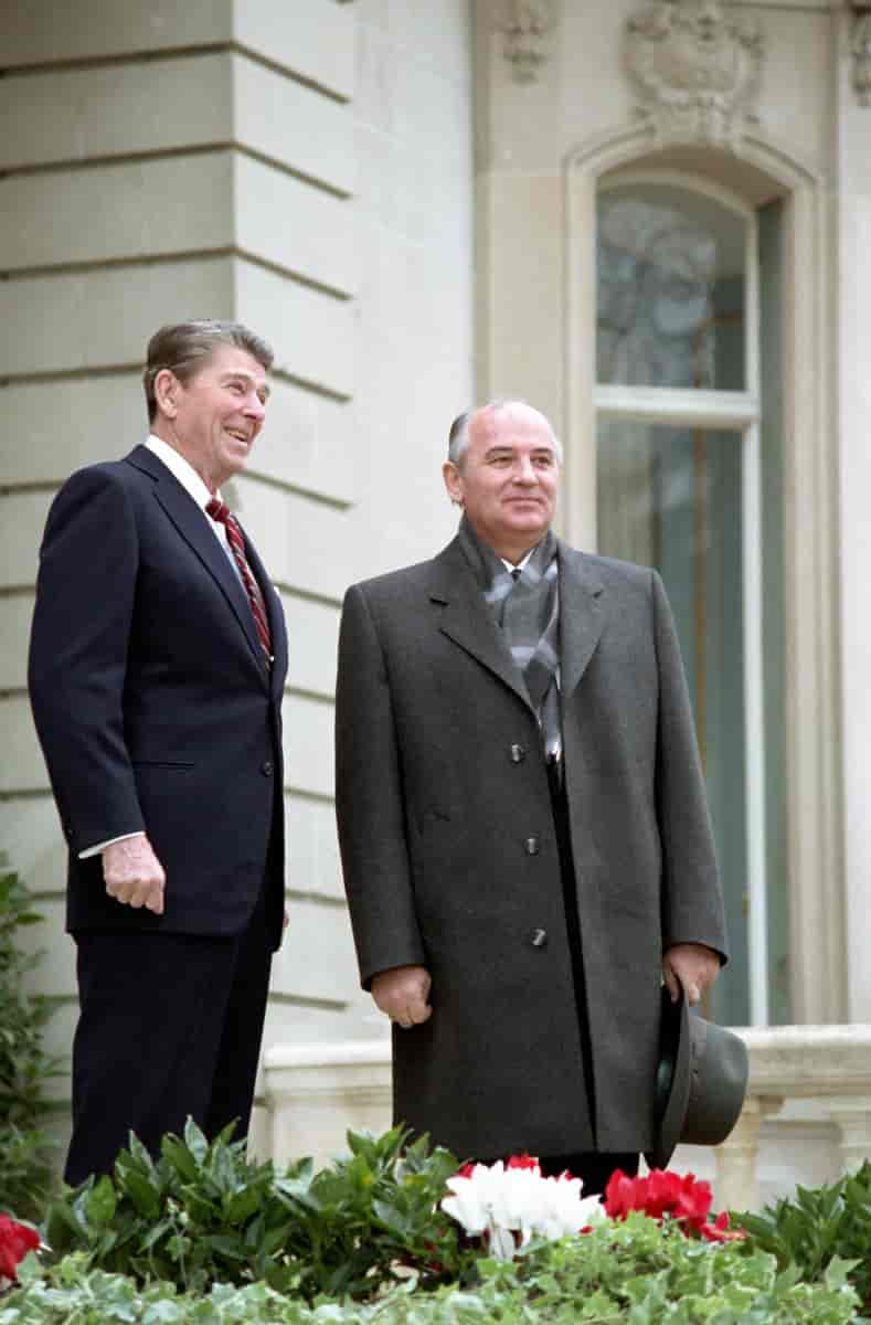 Reagan og Gorbatsjov