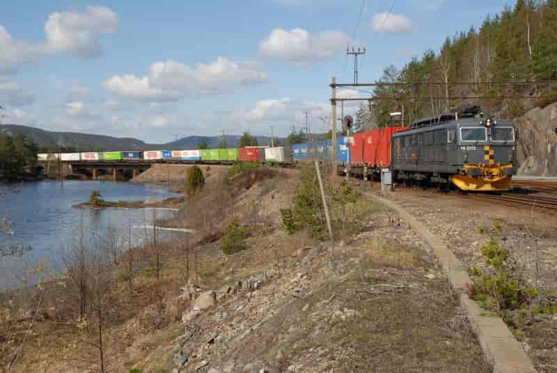 Godstransport på Sørlandsbanen