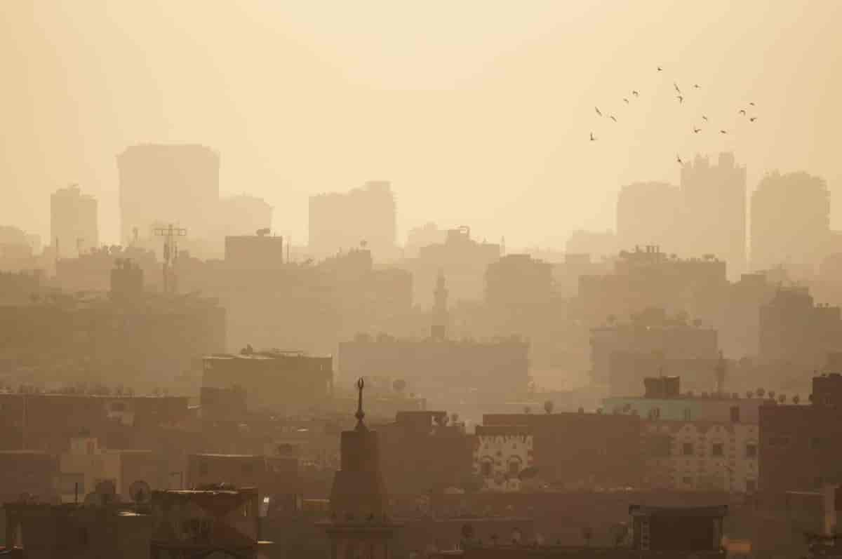 Smog over Kairo