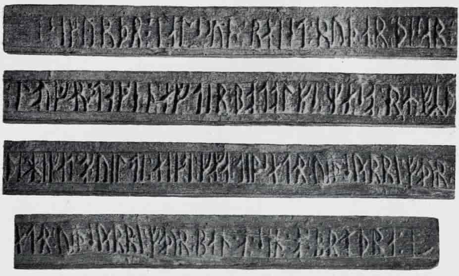 Runeinnskrift fra Vinje stavkirke