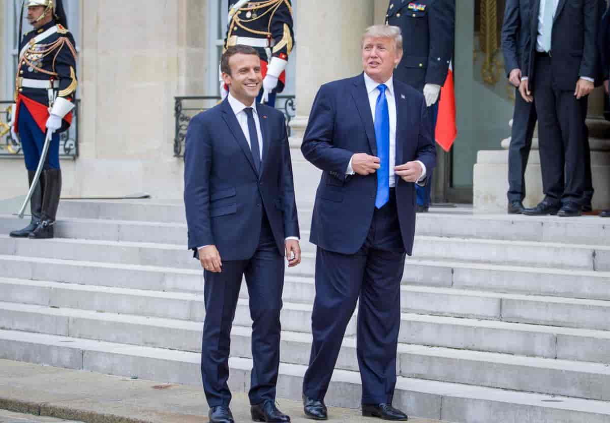 Macron og Trump