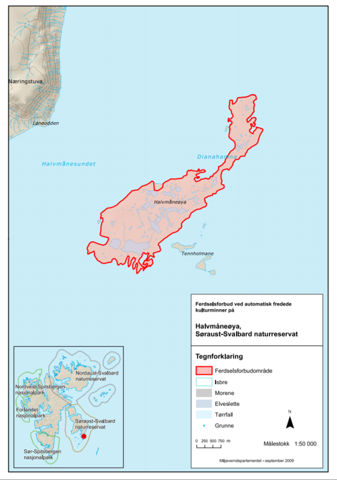 Ferdselsforbudområdet Halvmåneøya