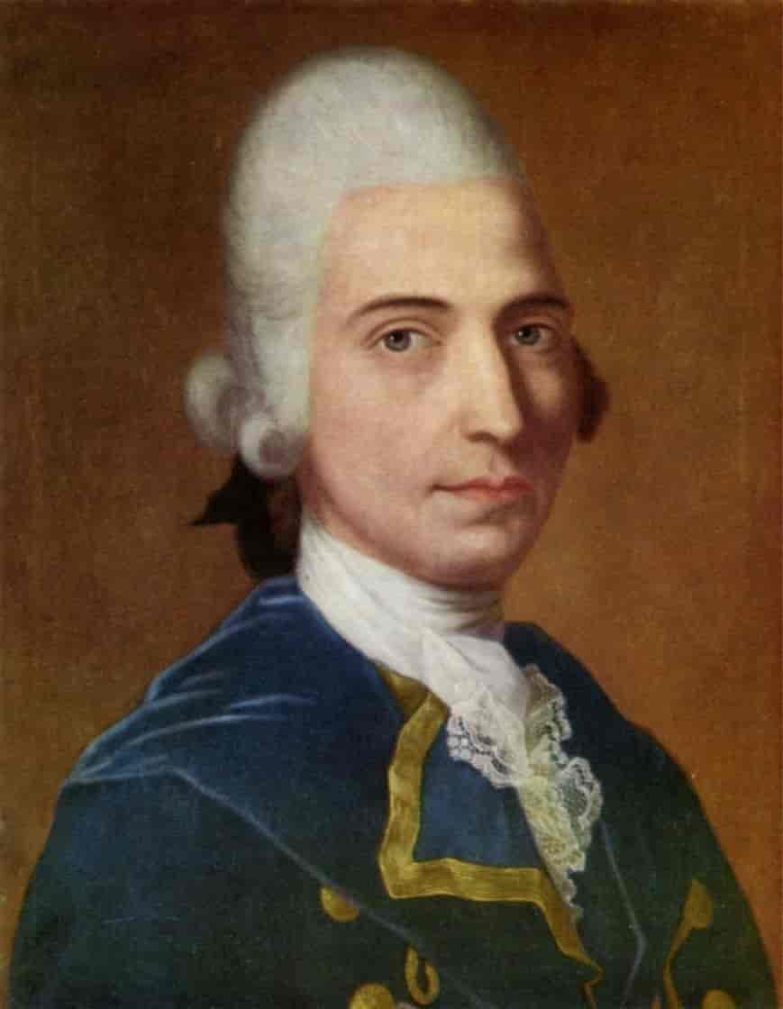 Gottfried August Bürger, malt av Johann Heinrich Tischbein d.y. (1771)