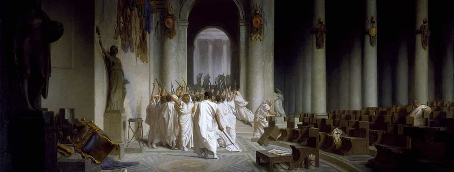 Caesars død