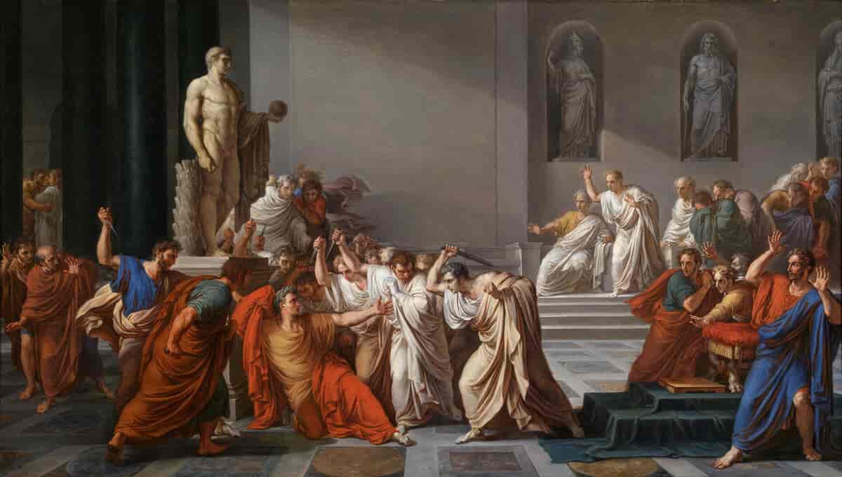 Caesars død