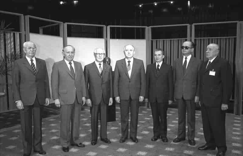Møte i Warszawapakten 1987